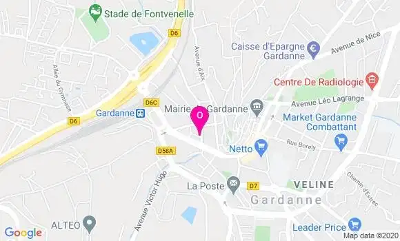 Localisation Clementine Gineste