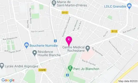 Localisation Marion Orlandi