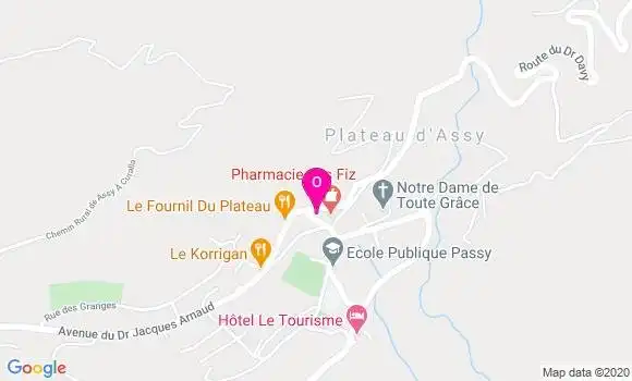 Localisation Nathalie Becheret