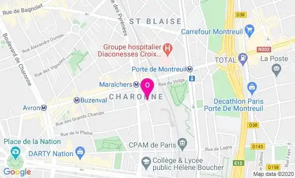 Localisation Charles Guba
