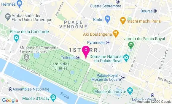 Localisation Emilie Paris