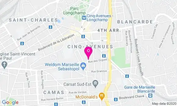 Localisation Catherine Thevenot