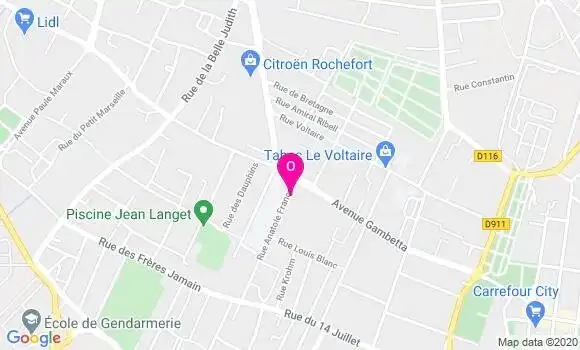 Localisation Manon Lonque