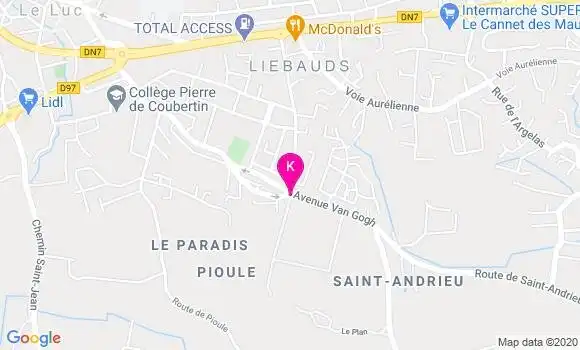 Localisation Patrick Beguin