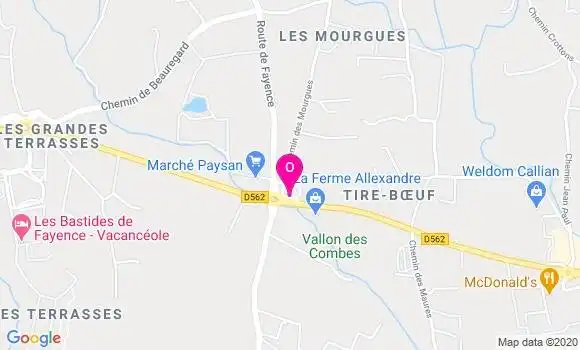 Localisation Pauline Guignon