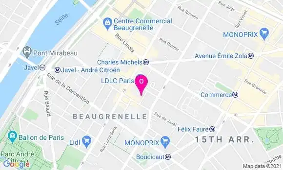Localisation Emilie Rambaud