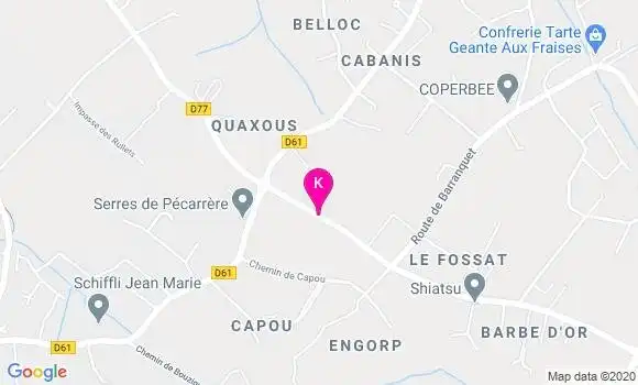 Localisation Eric Gaillard