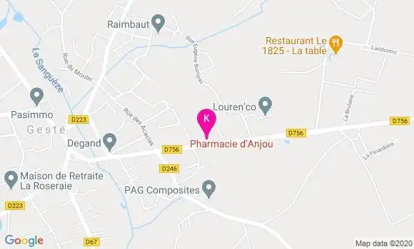 Localisation Francois Goischon