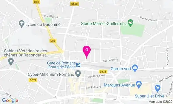 Localisation Chantal Soultan