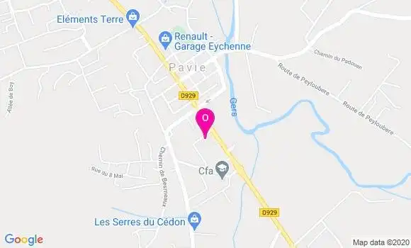 Localisation Sylvain Granier