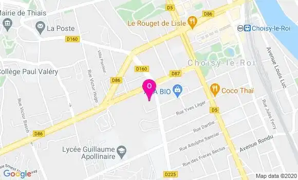 Localisation Fanny Millet