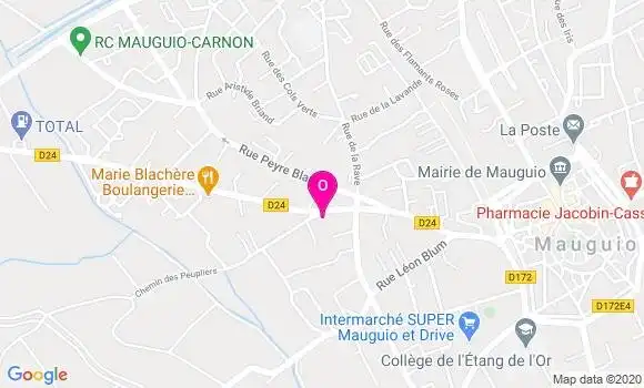 Localisation Jeanne Ruelle