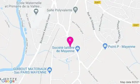 Localisation Isabelle Chambaron Radou