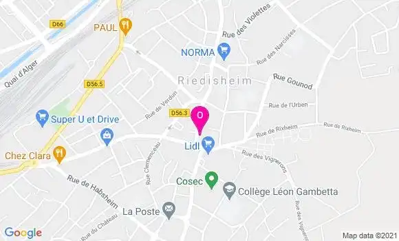 Localisation Emeline Sulten