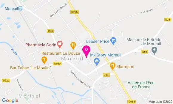 Localisation Patrick Defasque