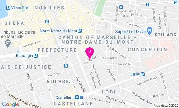 Localisation Florence Mrejen