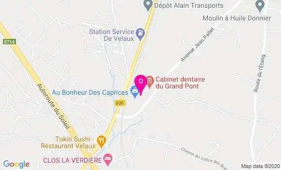 Localisation Alex Missud