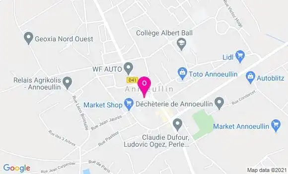 Localisation Caroline Leurs