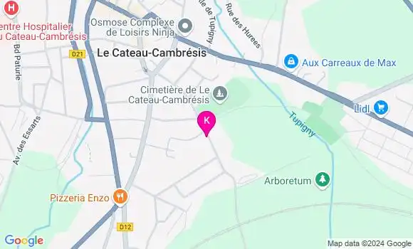 Localisation Géraldine Ribeiro de Mendonca