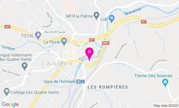 Localisation Perrine Girot