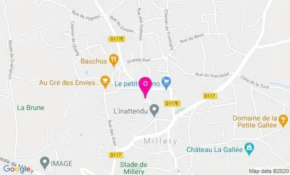 Localisation Alix Milinkovitch