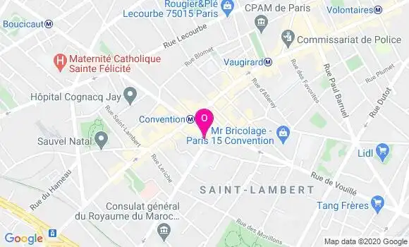 Localisation Isabelle Allain