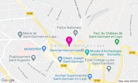 Localisation Maud Gaspard