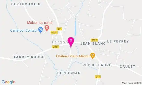Localisation Amandine Mayaux