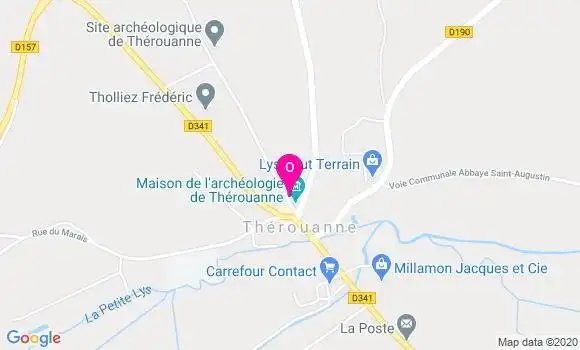 Localisation Camille Poiret