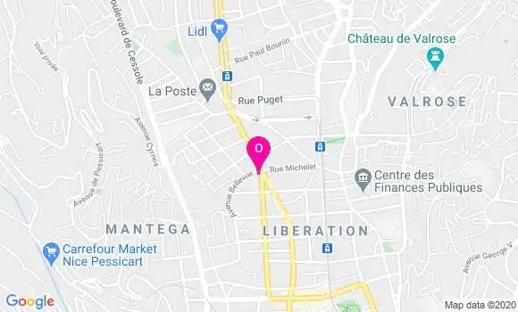 Localisation Nicolas Scolari