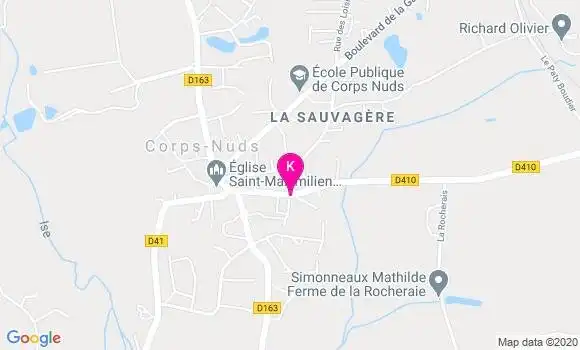 Localisation Chantal Leruste