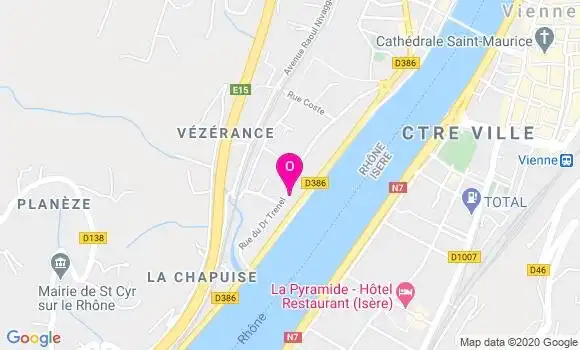 Localisation Ludovic Bouvier