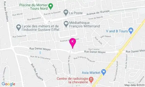 Localisation Celine Mahe
