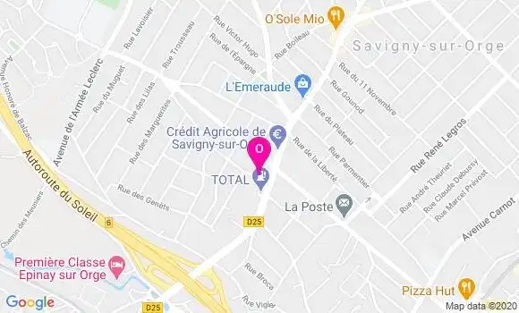 Localisation Cindy Guyader