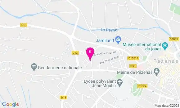 Localisation Matthieu Thibult