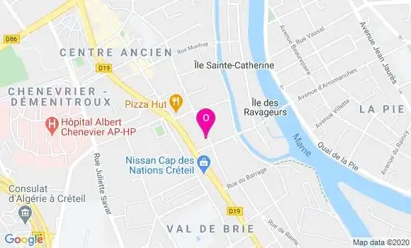 Localisation Christine Guyon