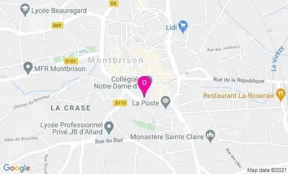 Localisation Lauranne Josserand