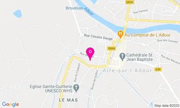 Localisation Michel Pinton