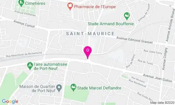 Localisation Paul Guilbeau
