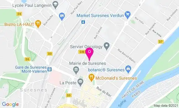 Localisation Deborah Martinet
