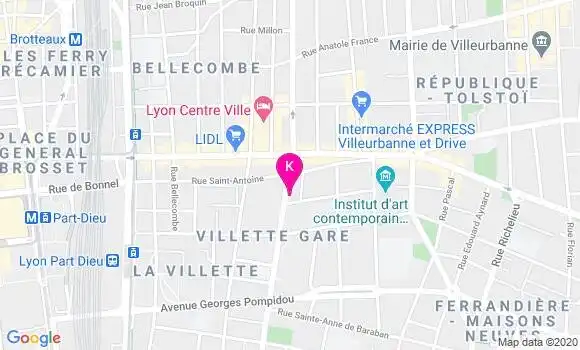 Localisation Jeremie Bridon