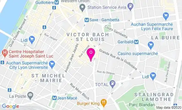 Localisation Etienne Bulidon