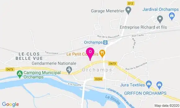 Localisation Jehanne Rimbert