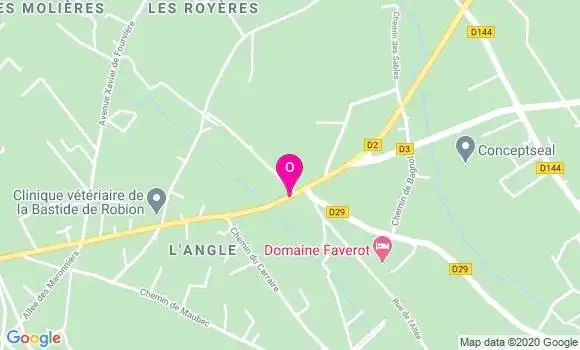 Localisation Anne Flore Laine