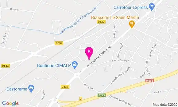 Localisation Thomas Gerard