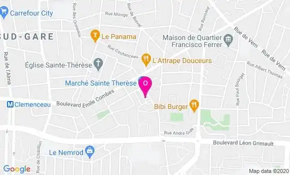 Localisation Nicolas Nogue