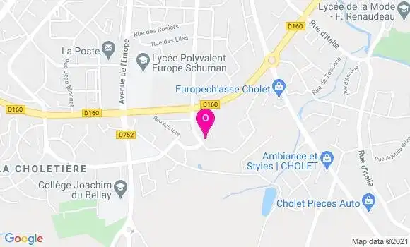 Localisation Jeanne Riou
