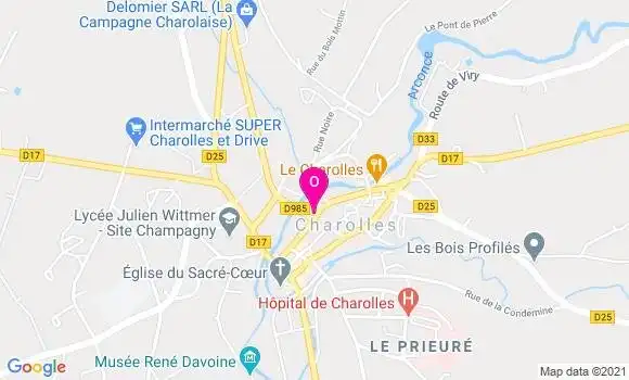 Localisation Paul Dupart