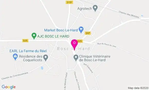 Localisation Audrey Chretien