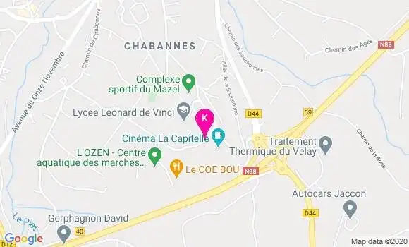Localisation Jean Michel Durieux
